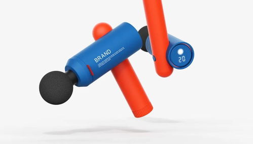 手持类产品设计欣赏 筋膜枪——融合科技与美学的健康利器